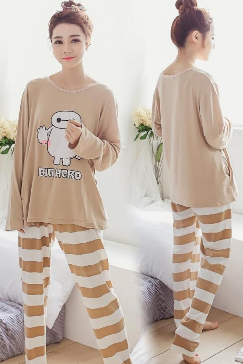 مدل لباس خانگی دخترانه 8