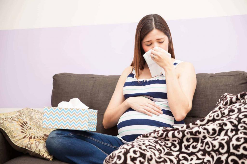 درمان سرماخوردگی در بارداری 