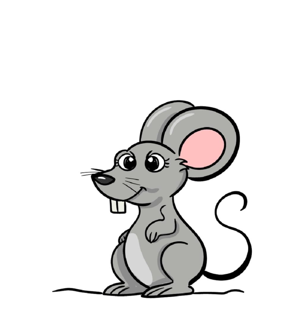 نقاشی موش کودکانه 2