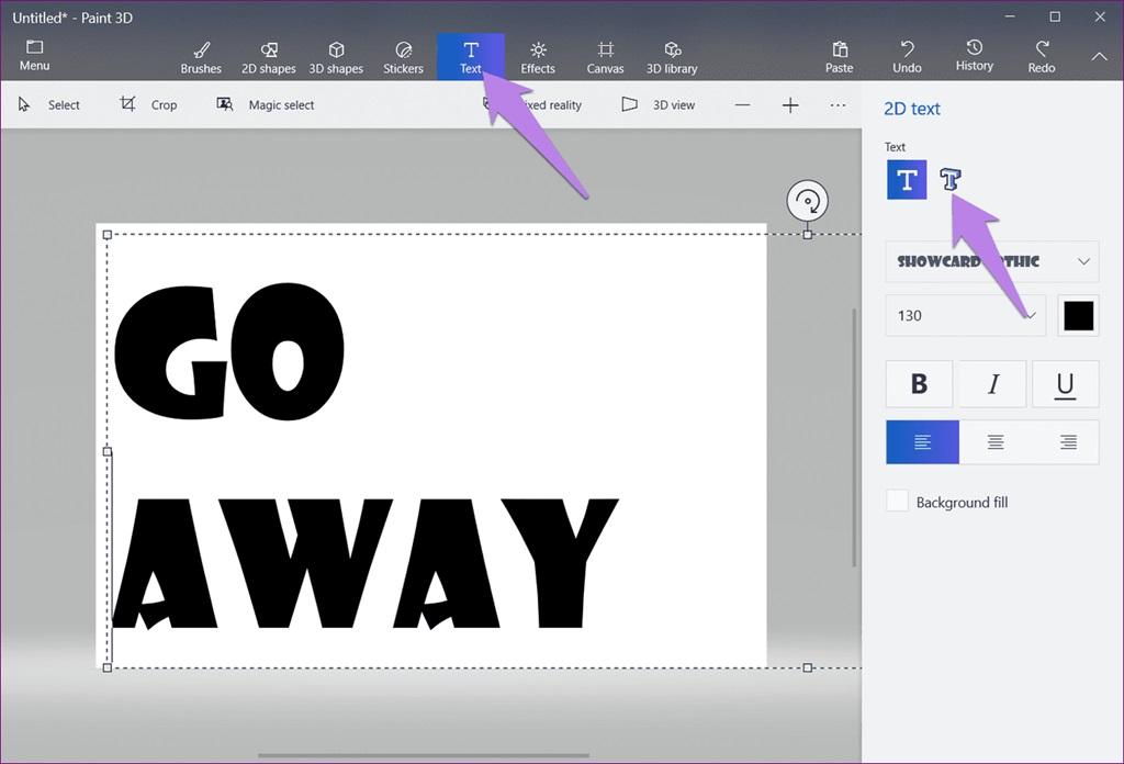 نحوه ساخت  گیف‌های متحرک با استفاده از Paint 3D 8