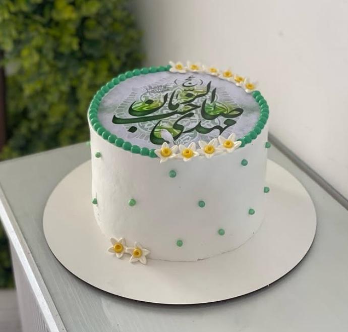 مدل کیک نیمه شعبان مستطیل 1