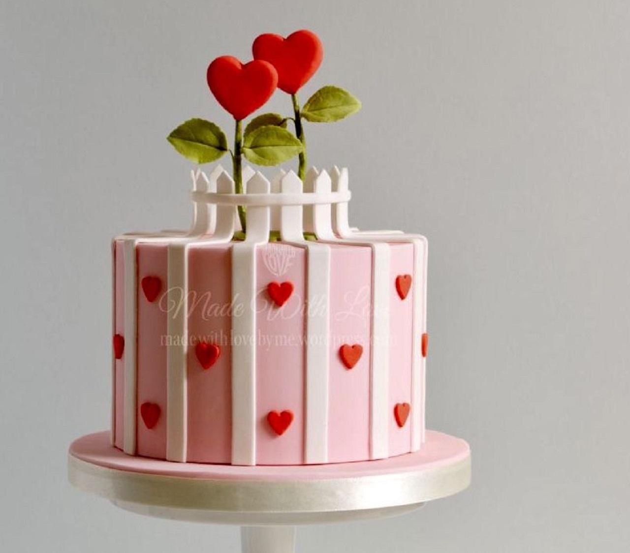 مدل کیک روز مرد عاشقانه 7