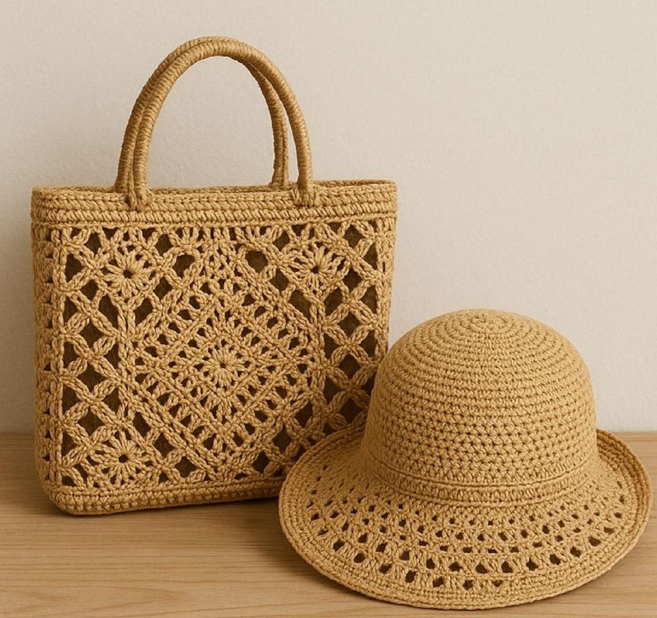 مدل کیف رافیا شیک و مجلسی 2