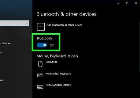 نحوه استفاده از بلوتوث در ویندوز
