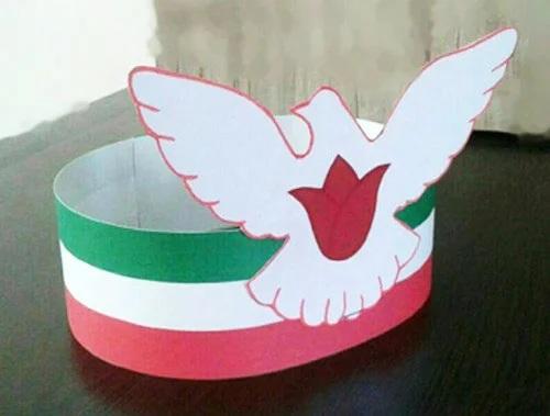 کاردستی دهه فجر کلاس چهارم 1