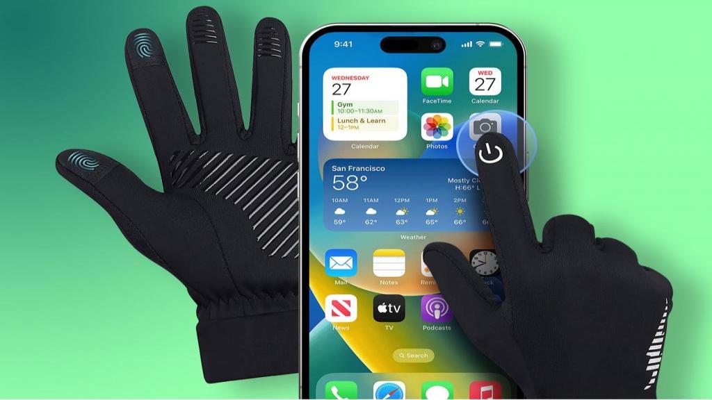 بهترین دستکش تاچ اسکرین برای کار با صفحه نمایش لمسی زنانه و مردانه