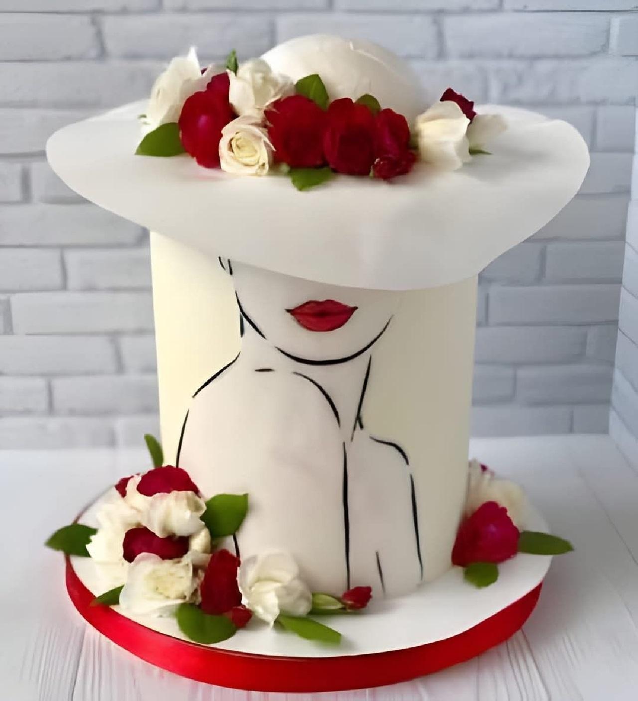 کیک روز زن برای پروفایل شیک و خاص 2