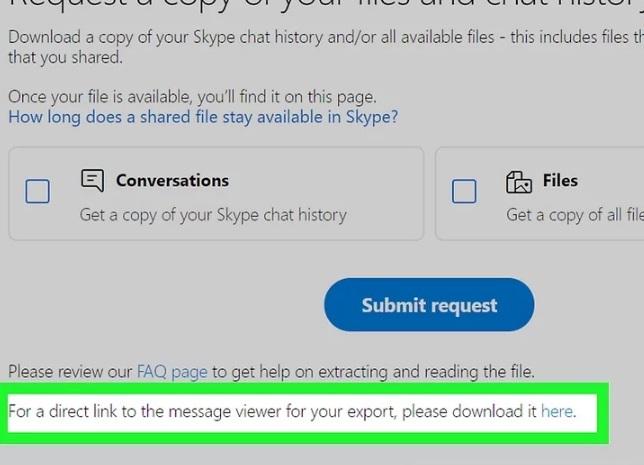 نحوه ذخیره یک چت متنی در اسکایپ 17