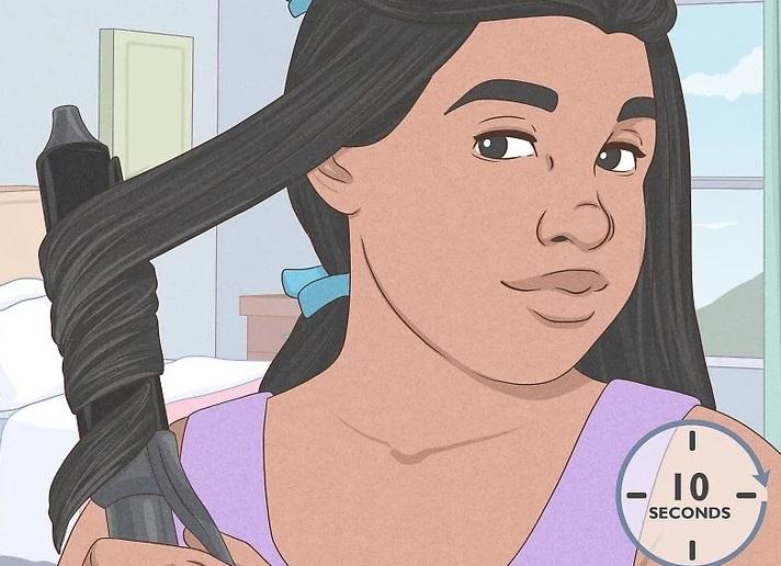 آموزش فر کردن مو 4