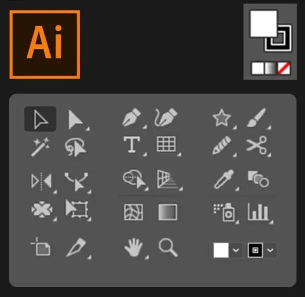 کلید های میانبر برنامه Adobe Illustrator 3