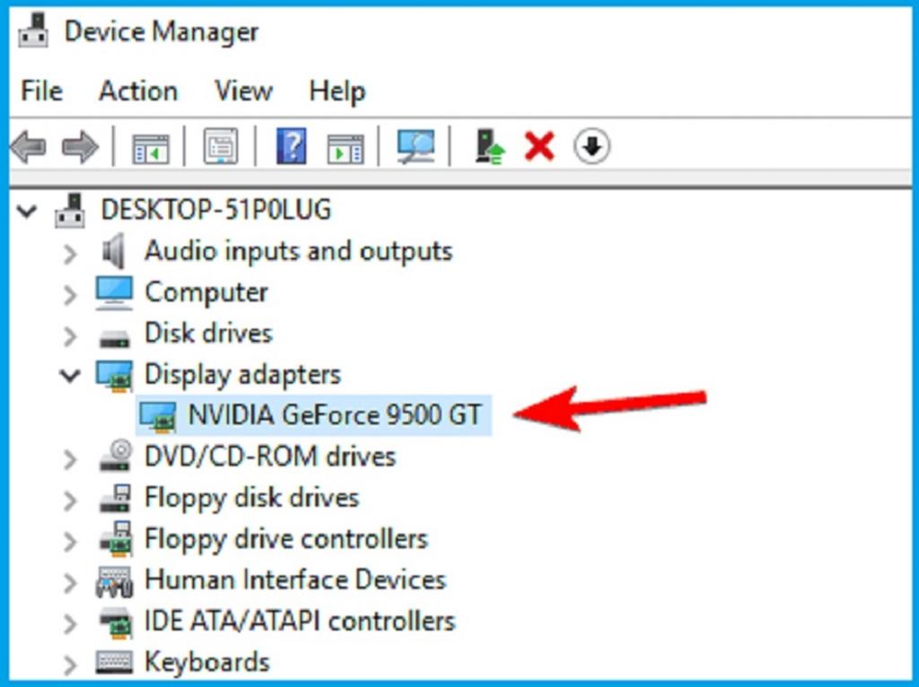 حل مشکل عدم شناسایی کارت گرافیک NVIDIA در ویندوز 11:به روزرسانی درایور کارت گرافیک