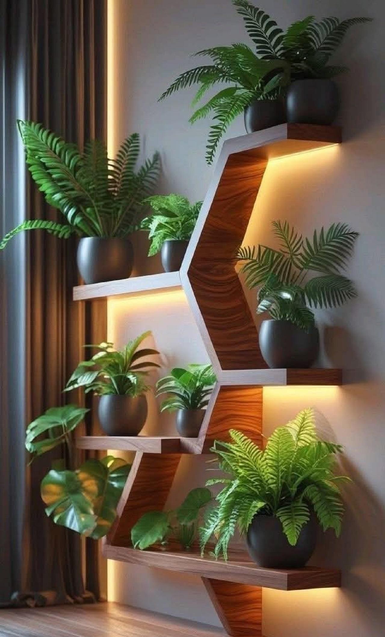 مدل شلف دیواری شیک&nbsp; 1