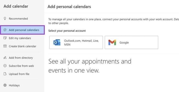 نحوه رفع مشکل اضافه نشدن تقویم به Outlook 6