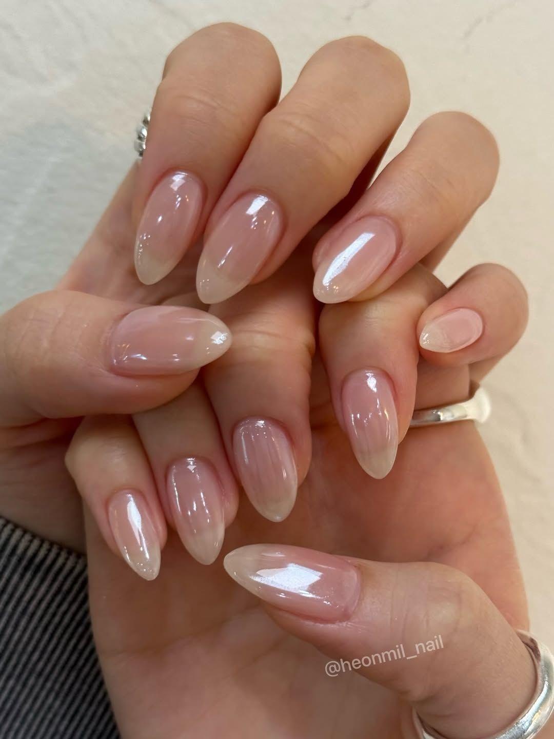 مدل ناخن کروم کلیر 2