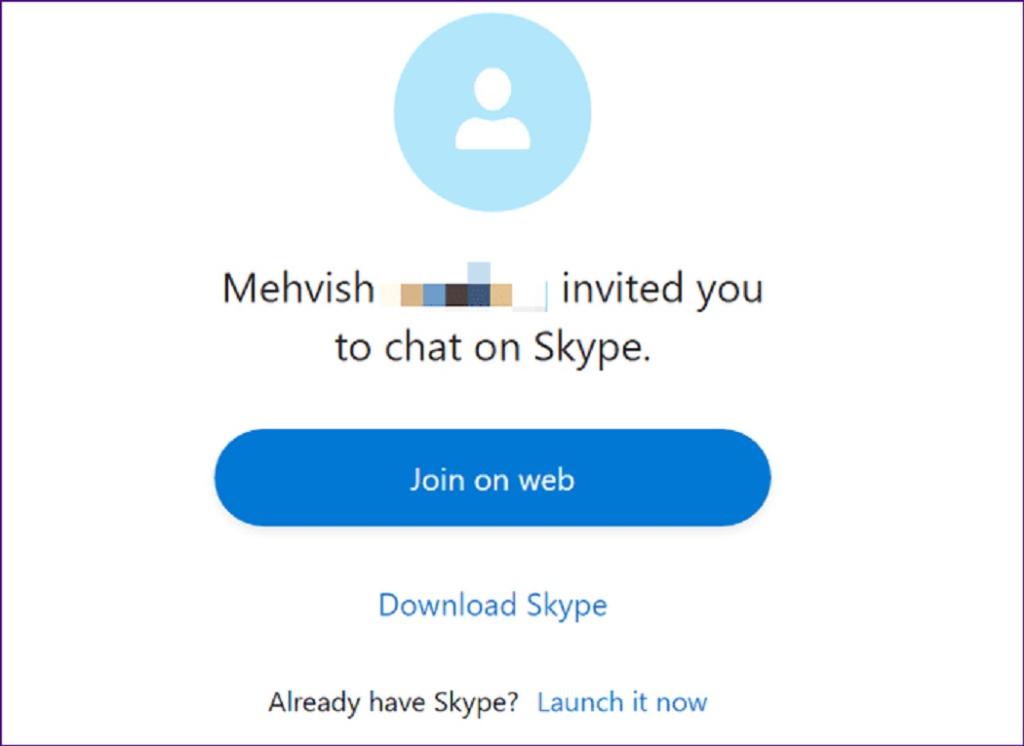 نحوه پذیرش دعوتنامه در اسکایپ