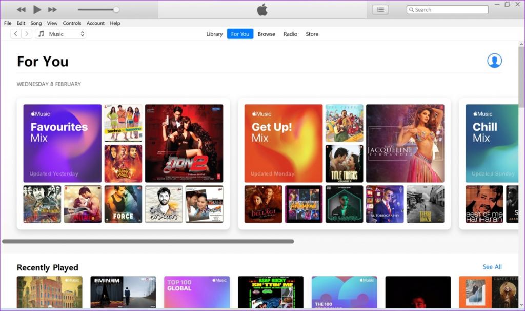  استفاده از  اپل موزیک در iTunes