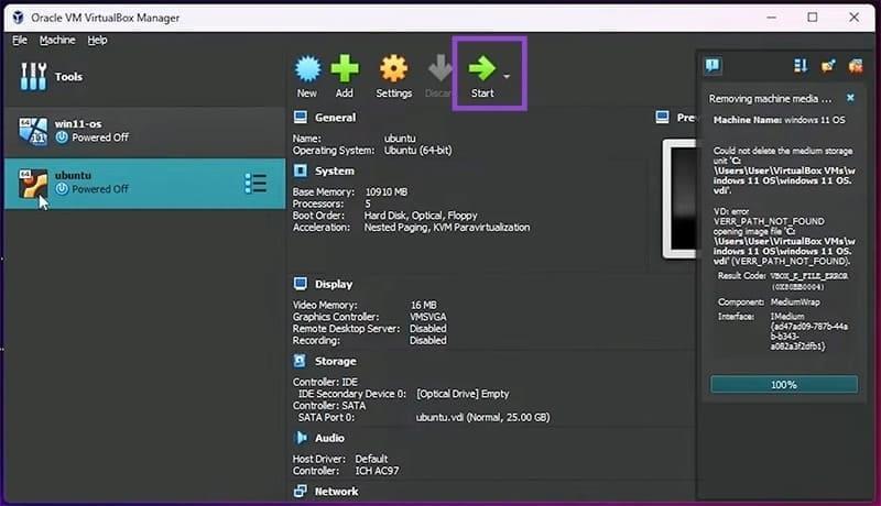 نحوه تغییر وضوح ویندوز در VirtualBox 1