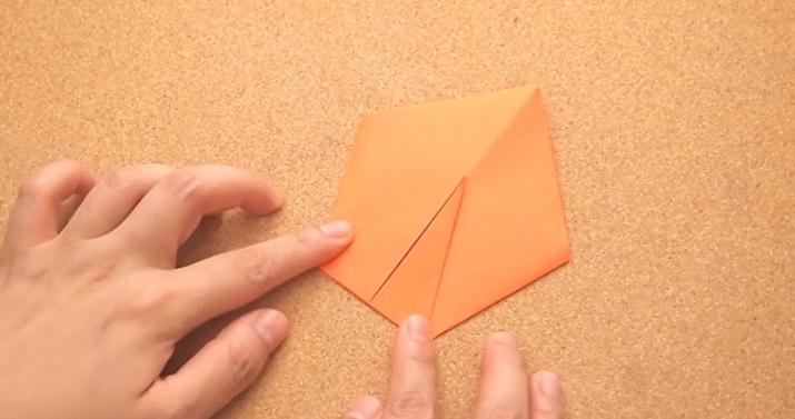 نحوه ساخت اردک کاغذی 5