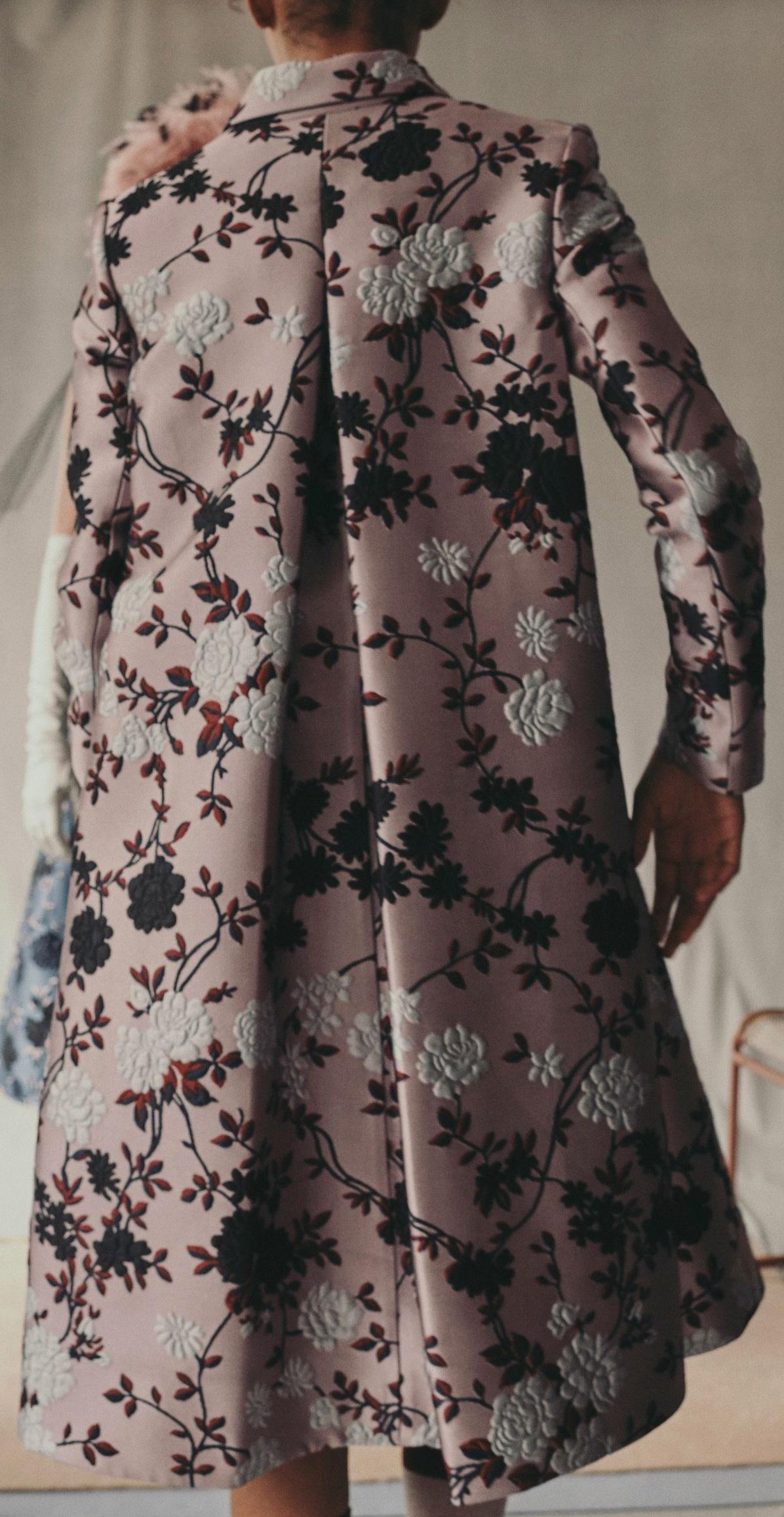 مدل مانتو ژاکارد بلند 1