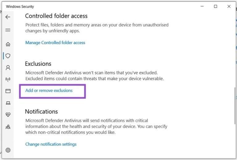 نحوه  بازیابی فایل&zwnj;های حذف شده توسط ویندوز دیفندر  7
