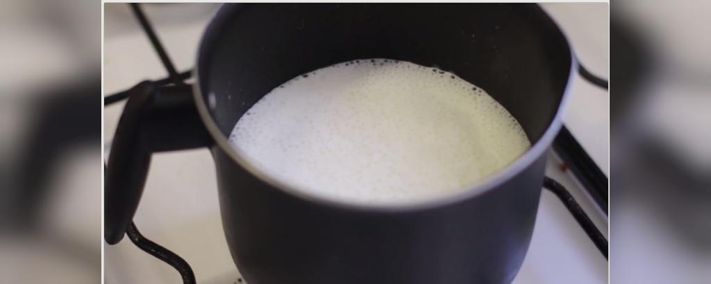 روش جوشاندن شیر تازه