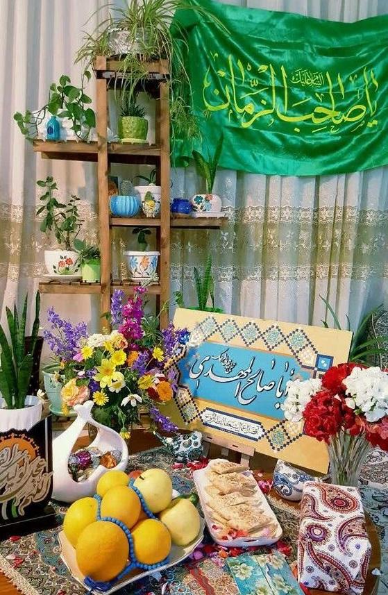 تزیین نیمه شعبان در خانه 1