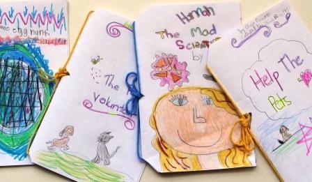 ساخت کتاب داستان با نقاشی برای مدرسه 1