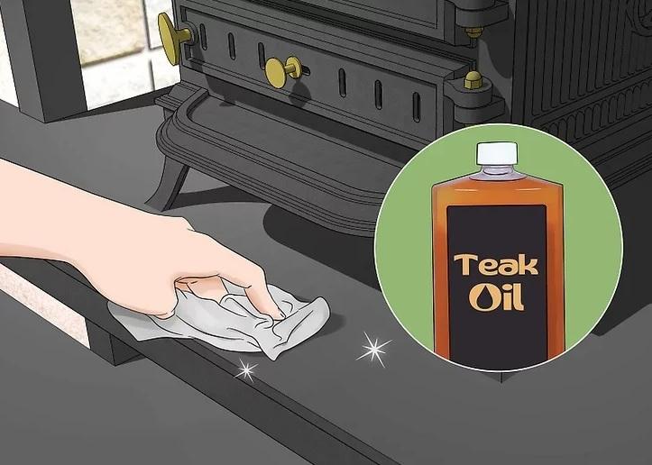 روش تمیزکاری کاشی شومینه 6