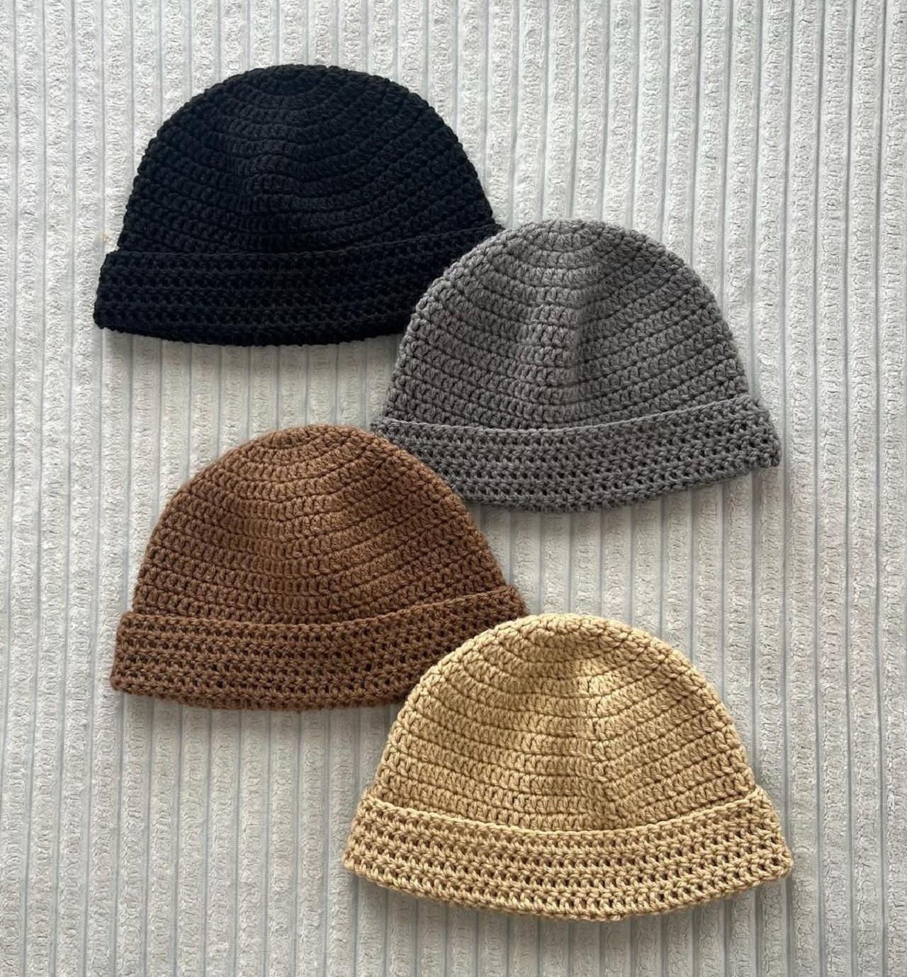 مدل کلاه بافتنی ساده و شیک 3