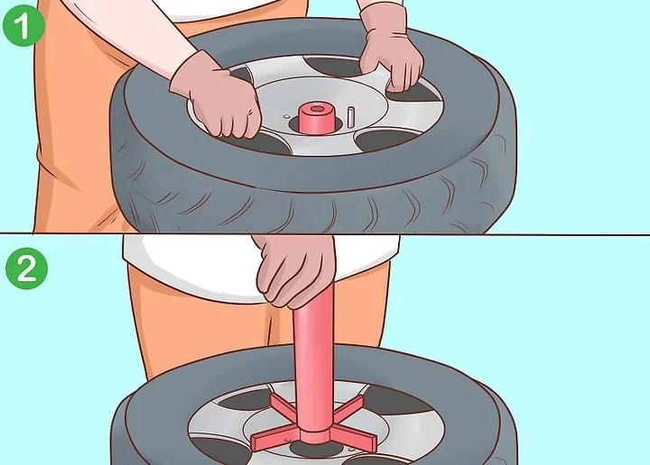 نحوه جدا کردن لاستیک از رینگ 13