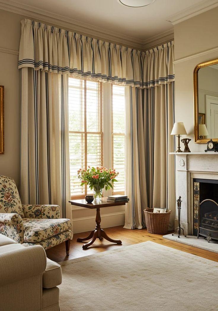 مدل پرده مینیمال با والان 5