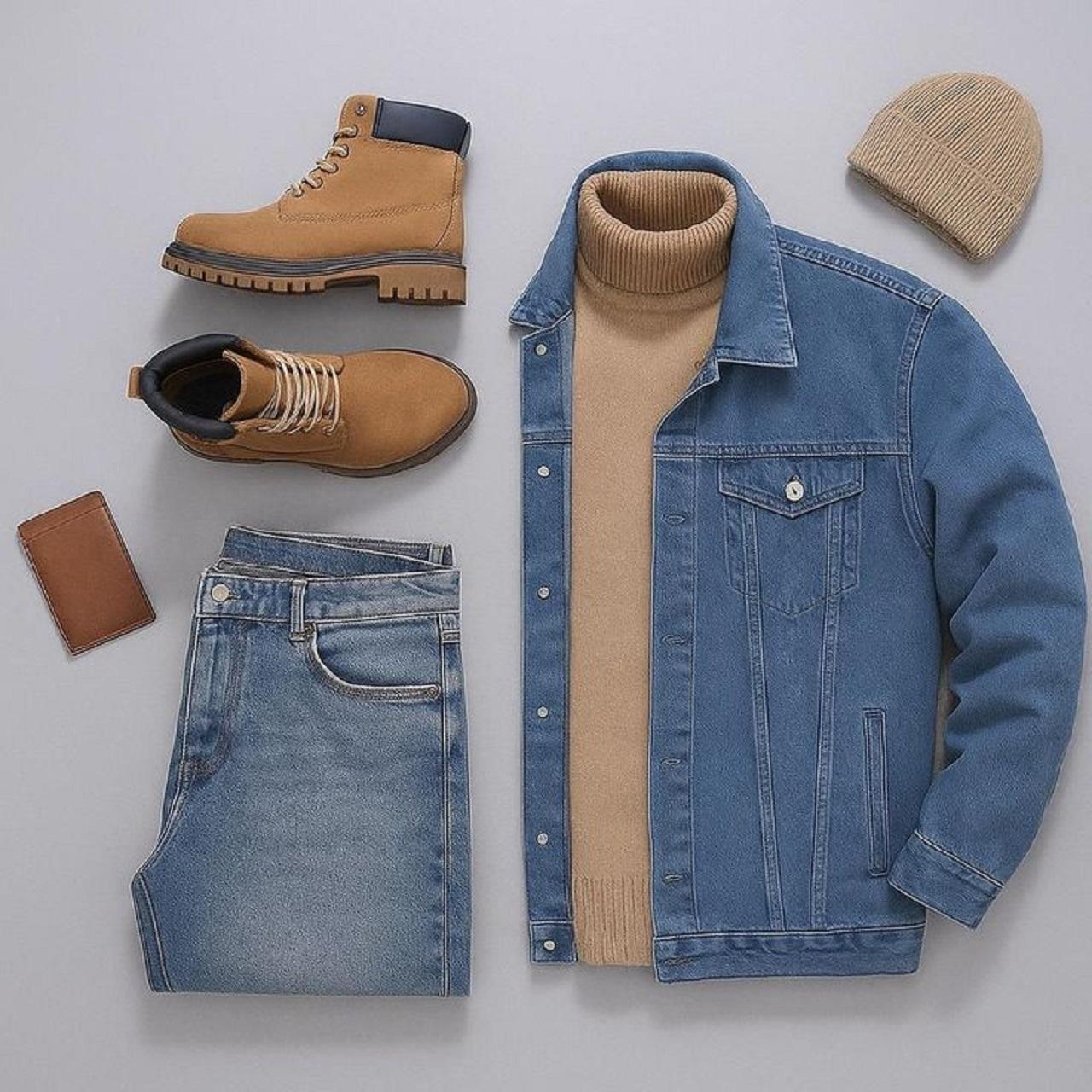 تیپ زمستانی شیک مردانه 3