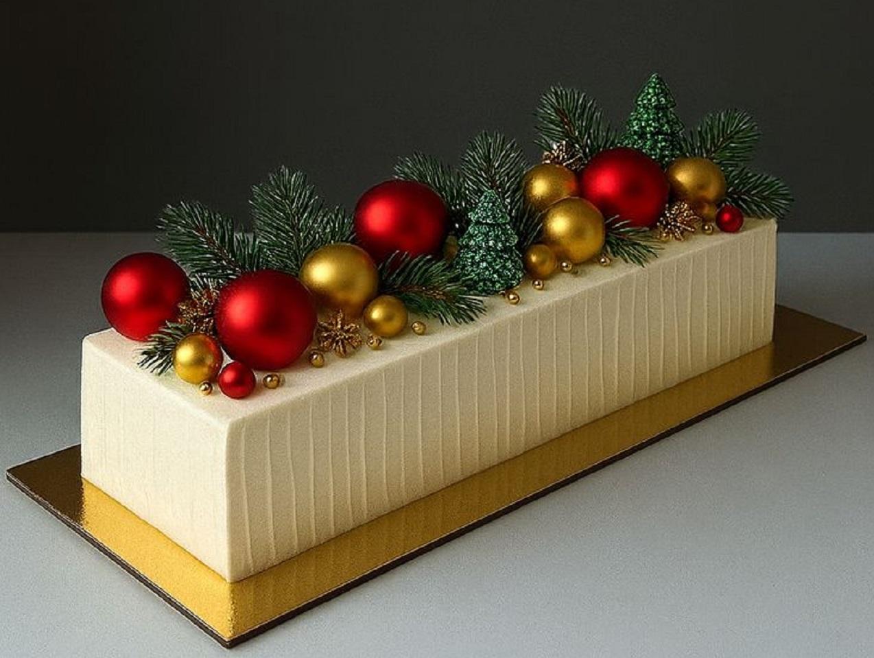 مدل کیک کریسمس ساده و شیک 6