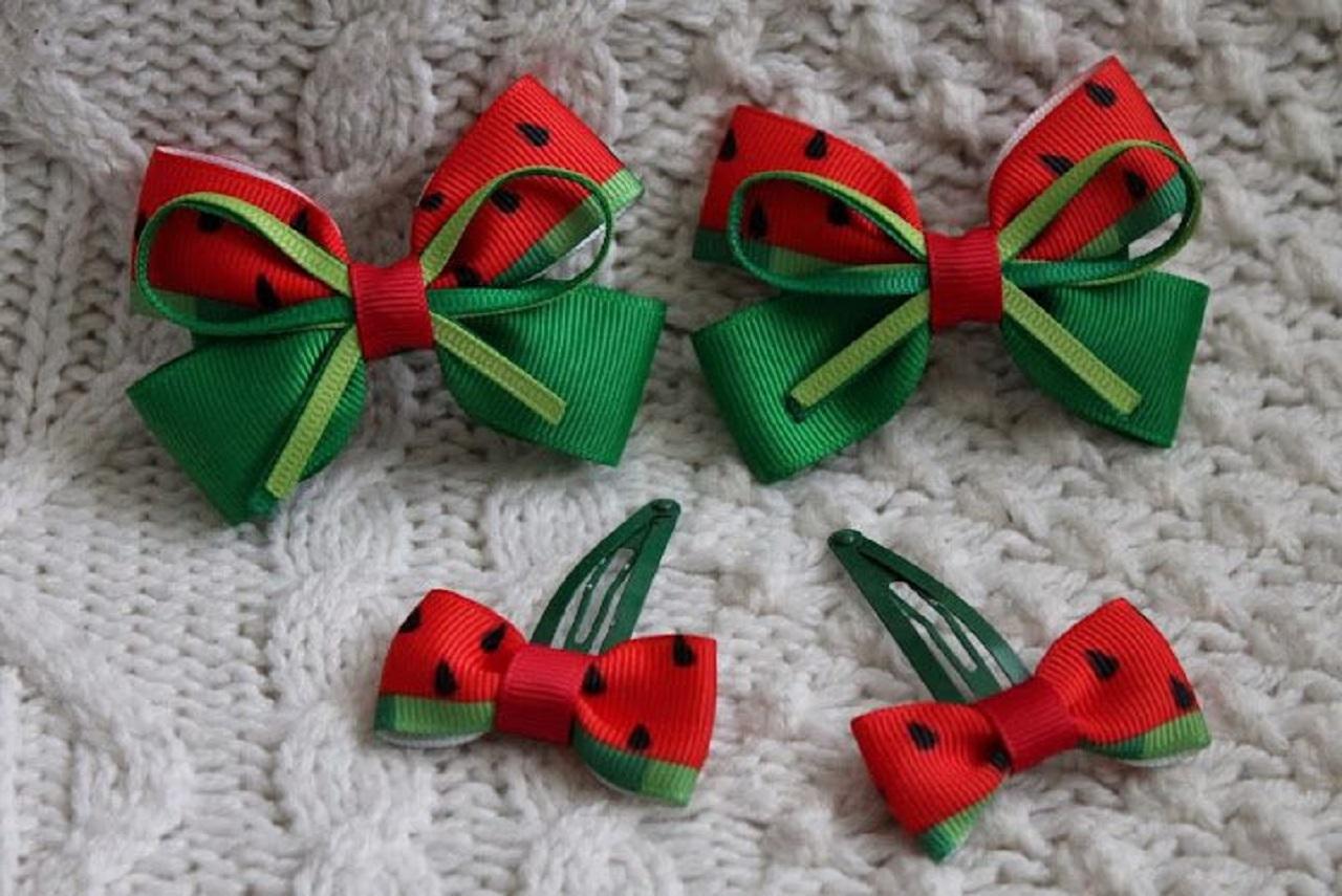 سنجاق سر هندوانه ای برای شب یلدا 1