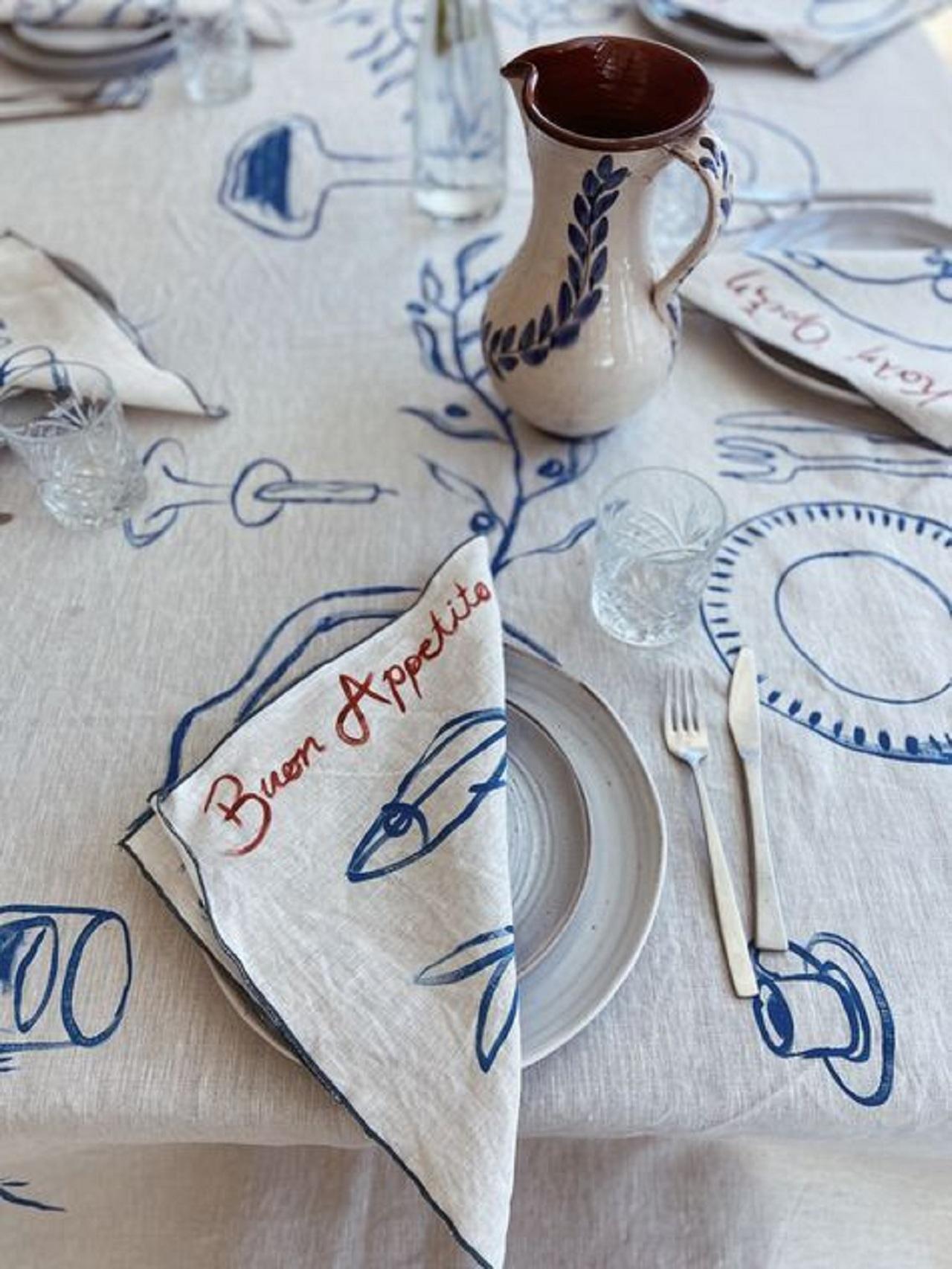 مدل تزیین دستمال سفره ساده و شیک8