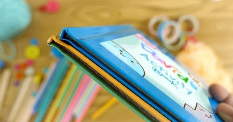 نحوه ساخت کتاب فعالیت برای بچه ها 12