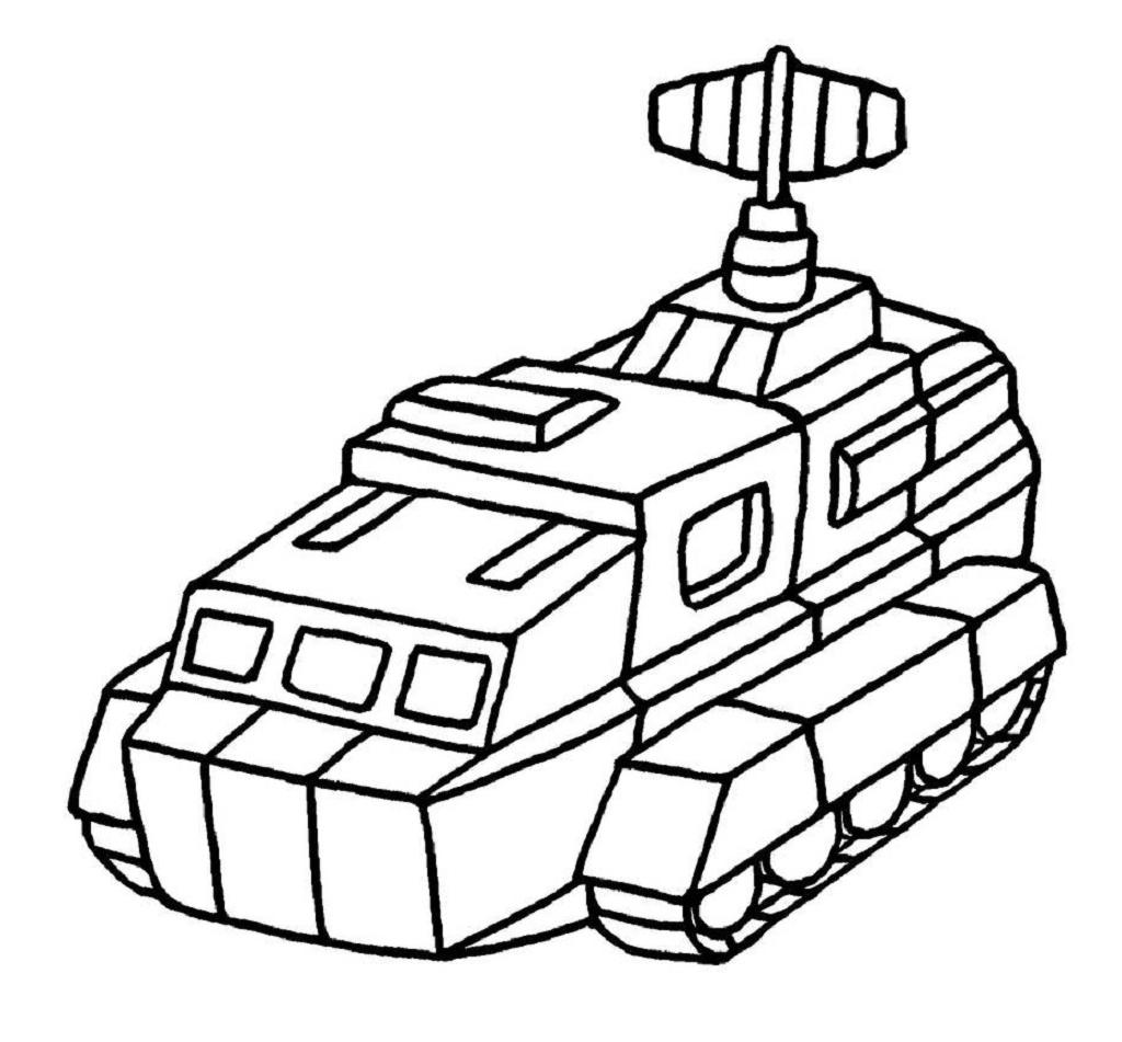 مدل نقاشی ماشین جنگی 1