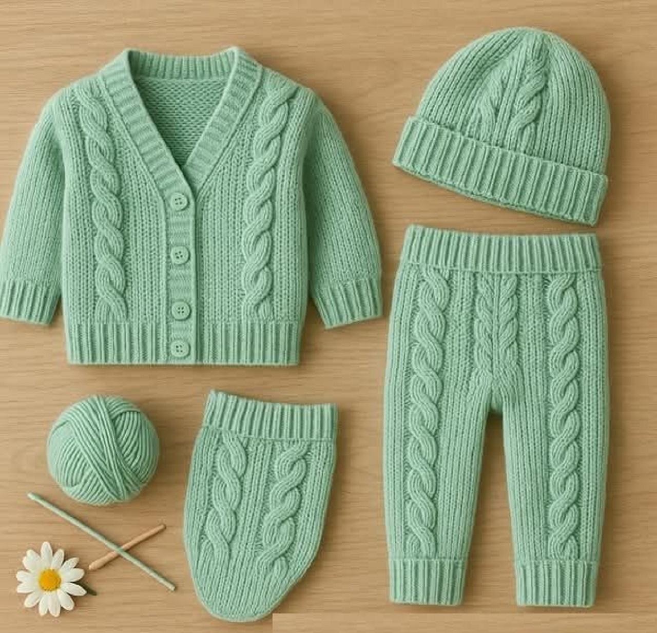 مدل&zwnj; بافت سرهمی نوزادی طرح برجسته 1