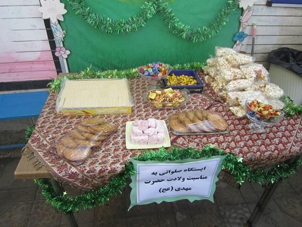 تزیین جشن نیمه شعبان در مدرسه 2