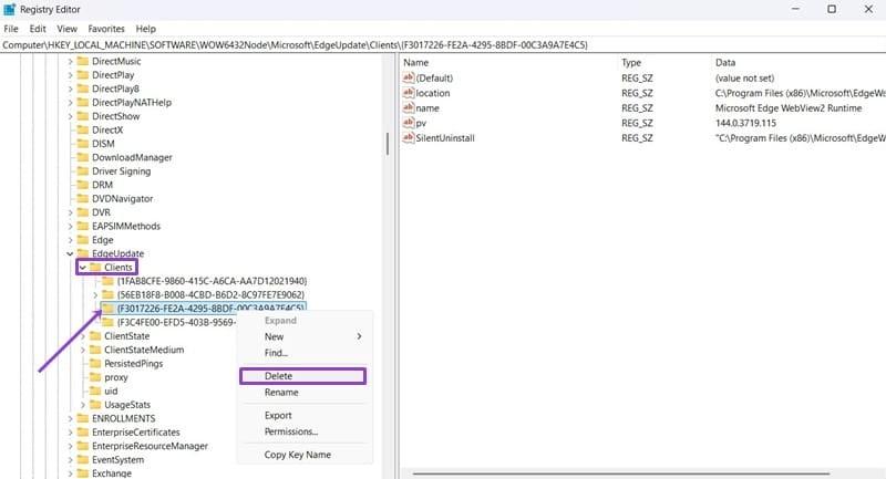 نحوه رفع خطای WebView2 در Teams 3