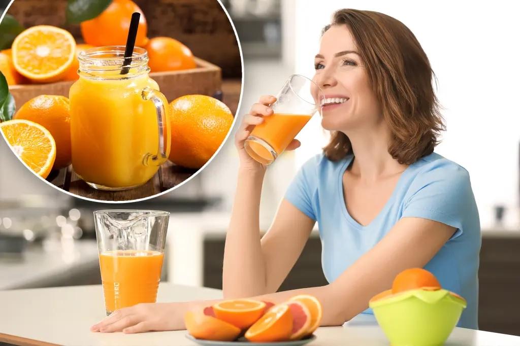 تعبیر خواب آب میوه پرتقال