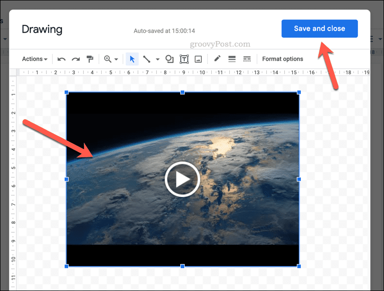 4افزودن ویدیوها در گوگل داکس با استفاده از Google Slides