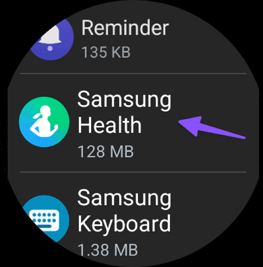 2 را پاک کنیدSamsung Health Cache