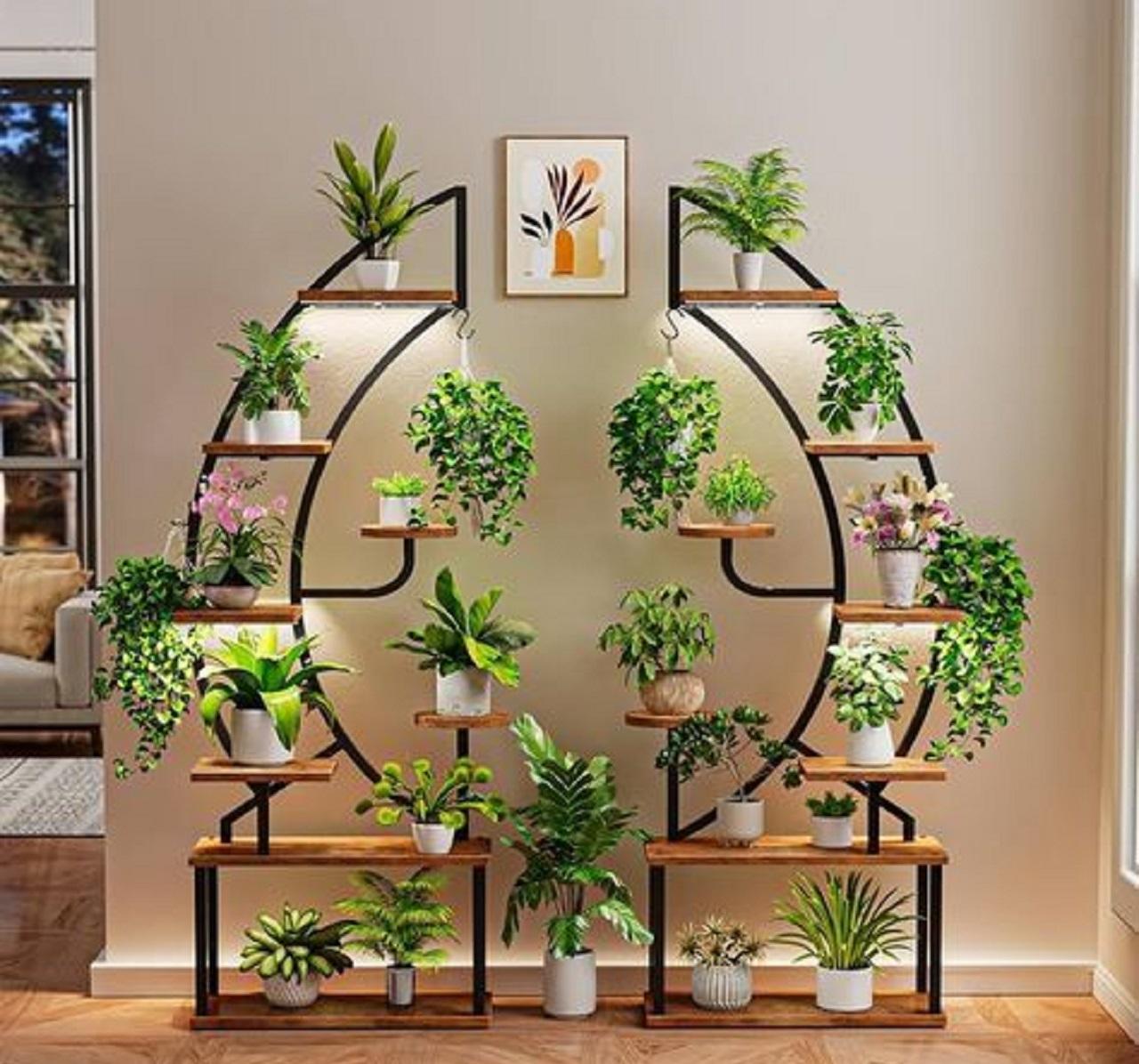 مدل شلف چوبی نردبانی 6