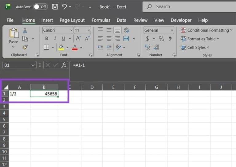 نحوه  کنترل تبدیل عدد به فرمت تاریخ در اکسل