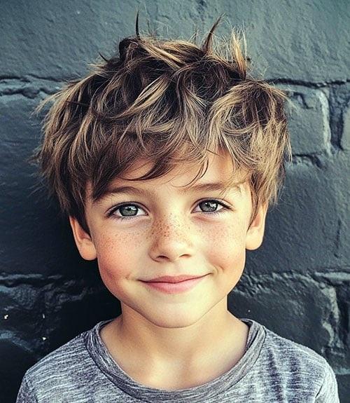 مدل مو پسرانه لاکچری برای مدرسه  2