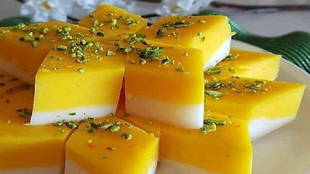طرز تهیه ترحلوا شیرازی خوشمزه زعفرانی و مجلسی با آرد برنج
