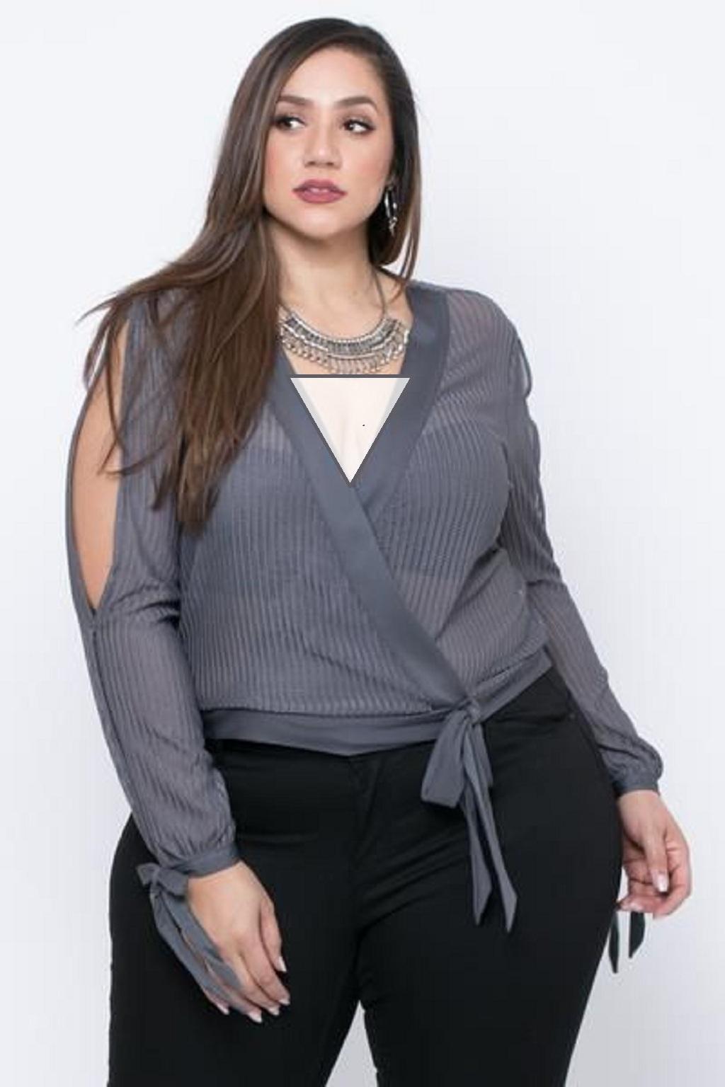 شومیز زنانه سایز بزرگ مجلسی 2