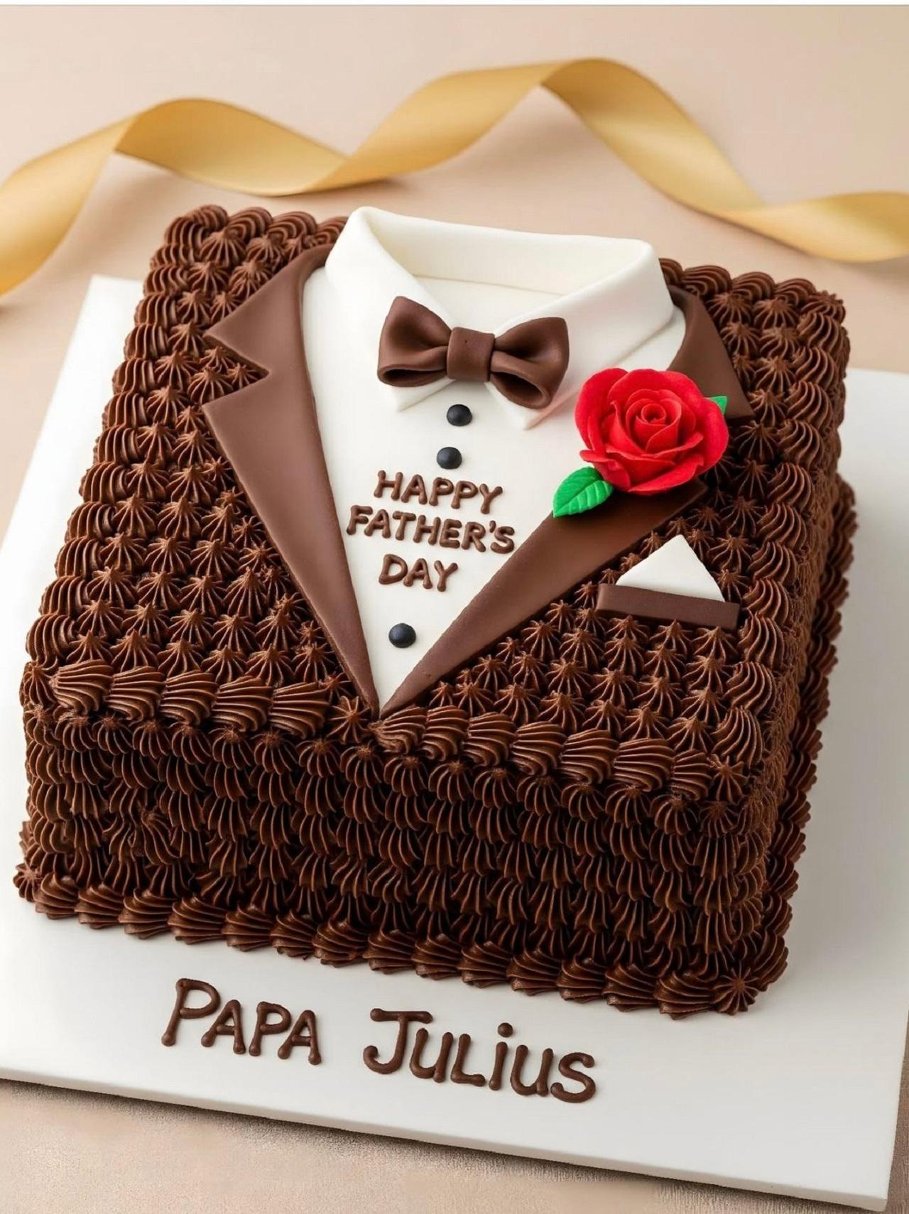 مدل کیک لاکچری روز پدر3