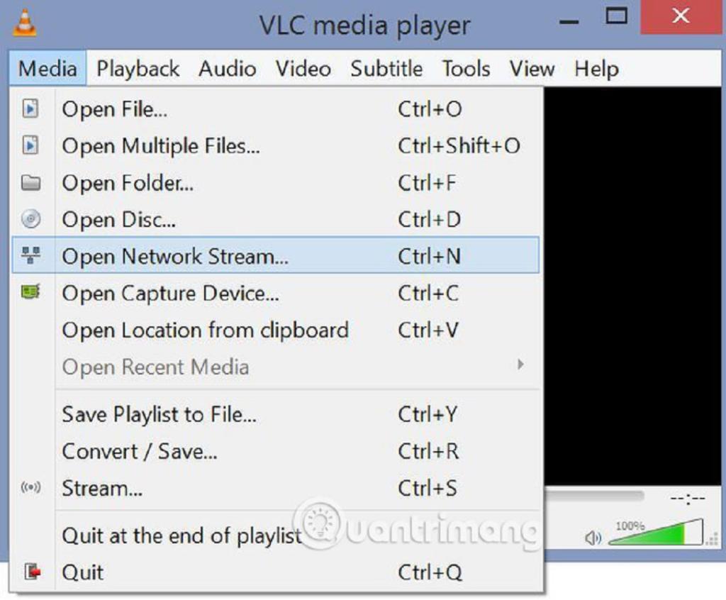 راه اندازی VLC Streaming Client